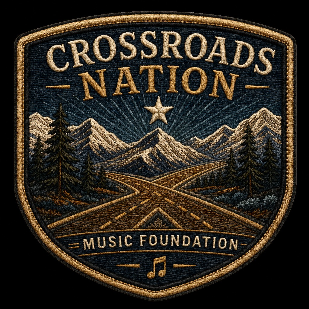 Crossroads Nation Music Foundation patch