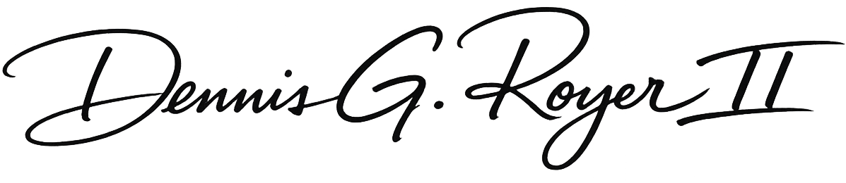 Dennis G. Royer II signature